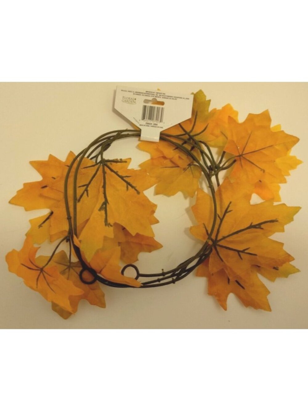 Maple Leaf Garland Thanksgiving Wreath Table Decorations Home Stairs Home 5 FT